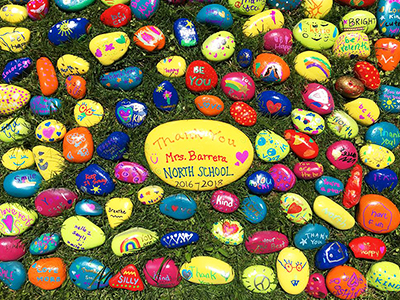 Kindness Rocks garden